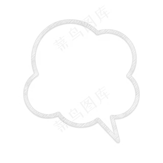 教师节粉笔对话框气泡框16