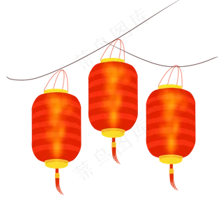 中秋节喜庆灯笼素材