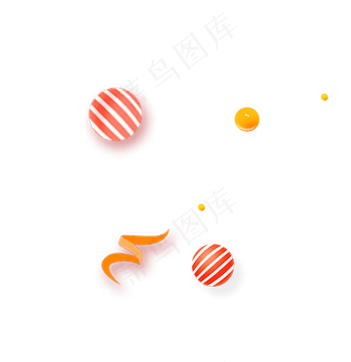 彩色双十一圆球装饰元素(1200X1234(DPI:72))psd模版下载