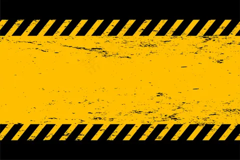 抽象的垃圾风格黄黑相间的空背景