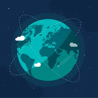 全球通信未来技术业务围绕地球从太空轨道