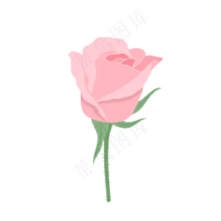 手绘矢量卡通小清新日系七夕节情