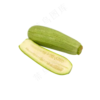 绿色有机西葫芦