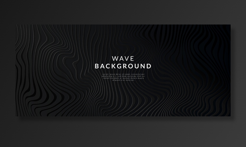 抽象白线波背景