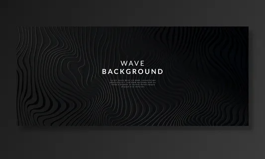 抽象白线波背景