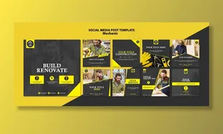 木工手工工社交媒体帖子