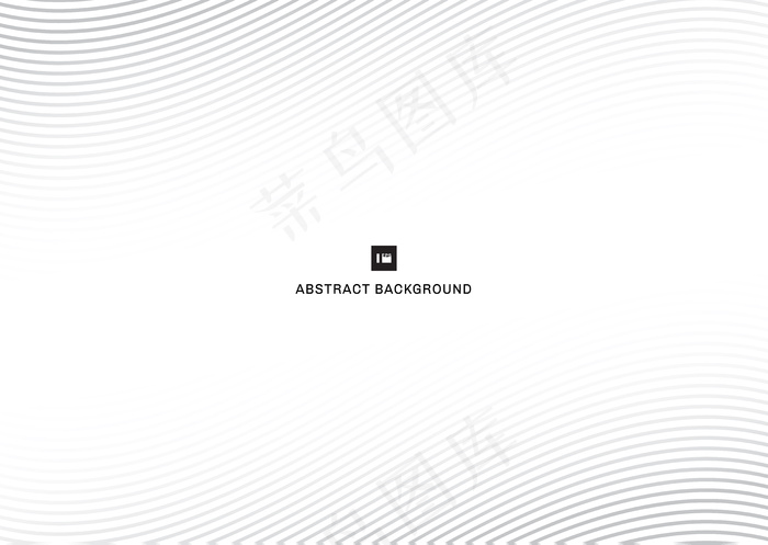 抽象的灰色线条曲线白色的背景。eps,ai矢量模版下载