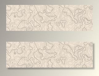 地理地形图网格