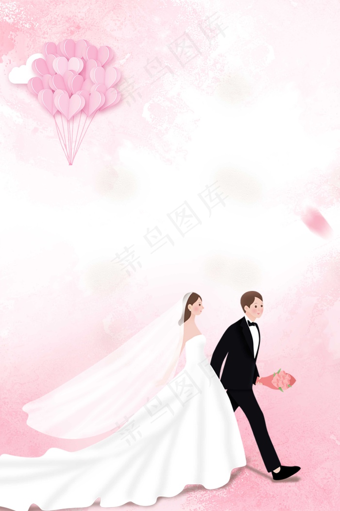 婚纱摄影韩风美女红色简约结婚 婚博会(3545*5315px 	      )psd模版下载