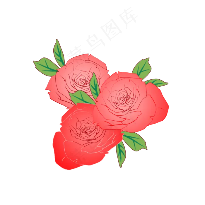 花朵花瓣玫瑰花(2000X2000(DPI:300))psd模版下载