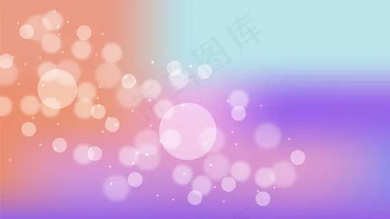 Bokeh模糊抽象形状在渐变矢量背景中的粉红色-深灰色圆圈 Bokeh模糊抽象形状在渐变矢量背景中的粉红色-深灰色圆圈