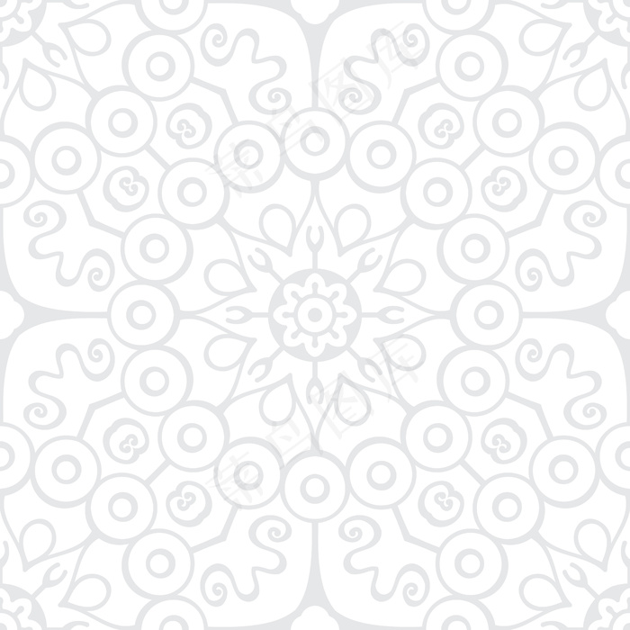 圆框简单模板背景