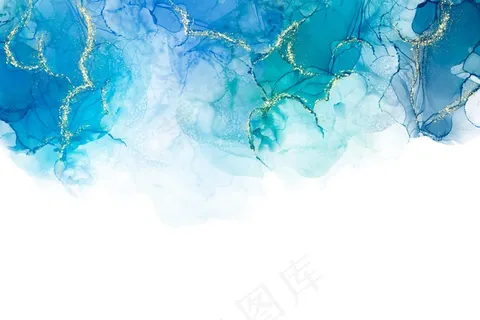 金箔水彩画背景