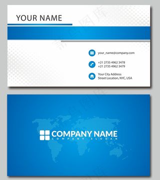 时尚大气创意名片设计