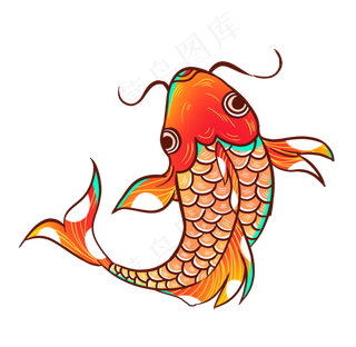 2021牛年金鱼锦鲤