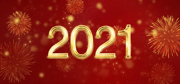 新年2021红色中式简约 新年2021红色中式简约