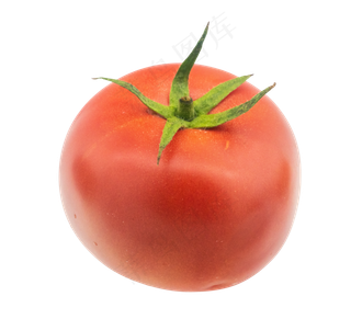 红色椭圆西红柿