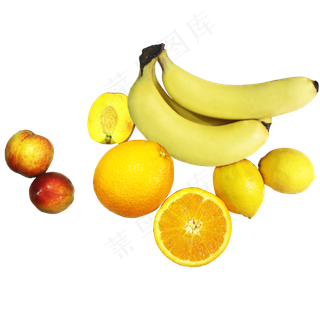 鲜艳夏日水果组合