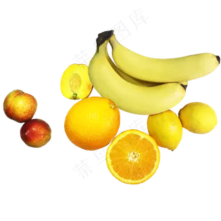 鲜艳夏日水果组合