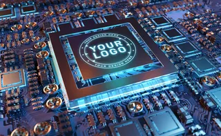 Gpu徽标模型样机