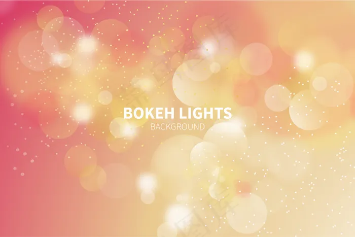 背景为金色波基灯eps,ai矢量模版下载