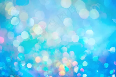 Bokeh闪光彩色模糊抽象背景,适合周年纪念日、新年夜或圣诞节 Bokeh闪光彩色模糊抽象背景,适合周年纪念日、新年夜或圣诞节