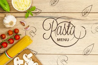 意大利面菜单壁纸