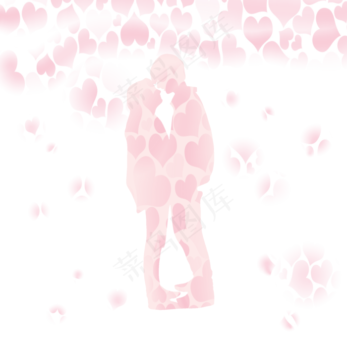 卡通浪漫七夕(2000X2000(DPI:300))psd模版下载