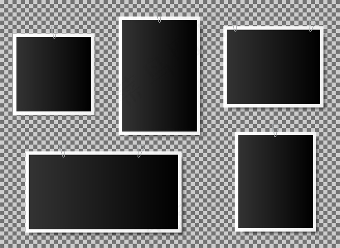 相册图片。存储卡框架隔离eps,ai矢量模版下载