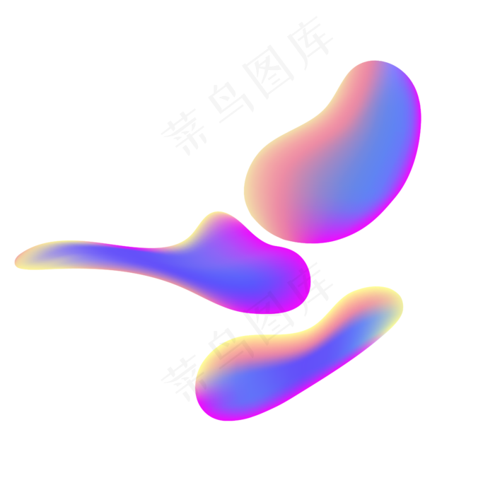 科技创意漂浮流体渐变(3000X2000(DPI:300))ai矢量模版下载