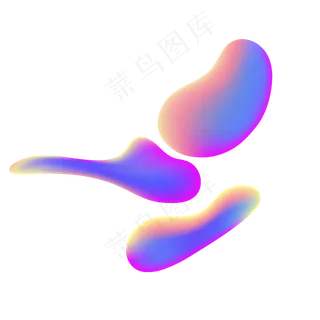 科技创意漂浮流体渐变