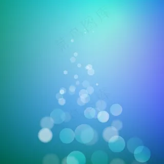 抽象的波基在模糊的背景上闪闪发光