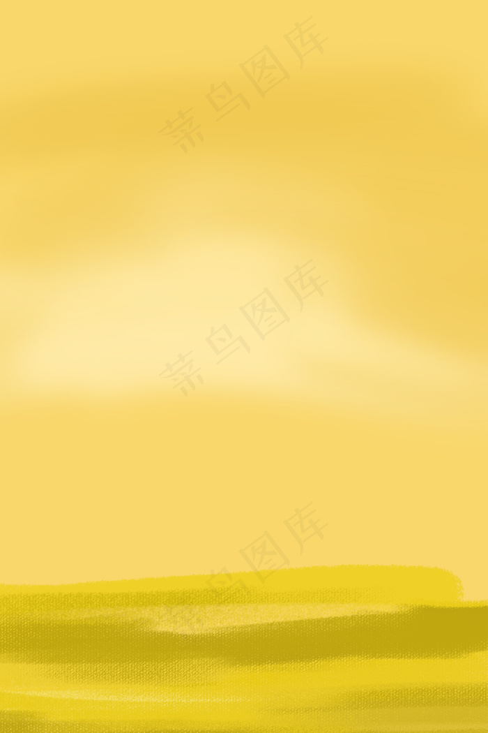 卡通黄色渐变背景下载