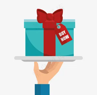 礼品盒赠送独立插图