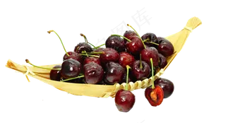 一竹篮水果车厘子