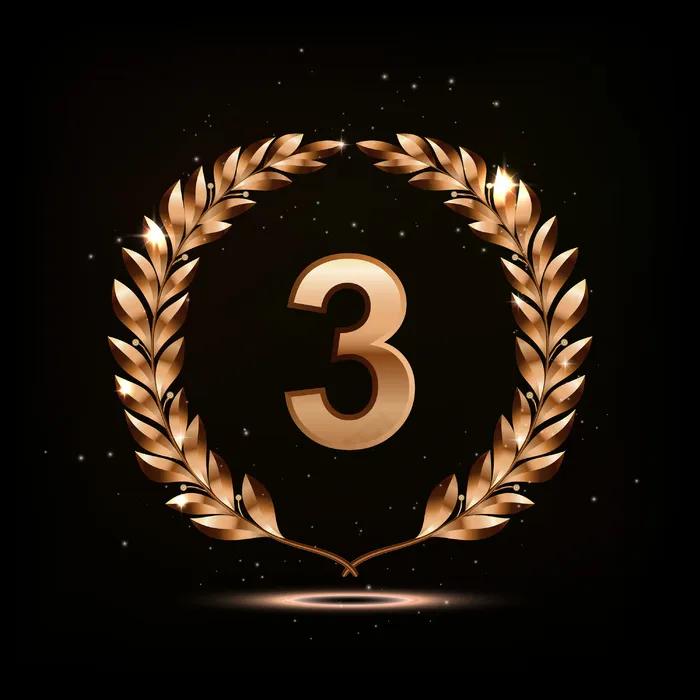 在黑暗背景下奖励元素隔离。获胜者提名。插图。eps,ai矢量模版下载