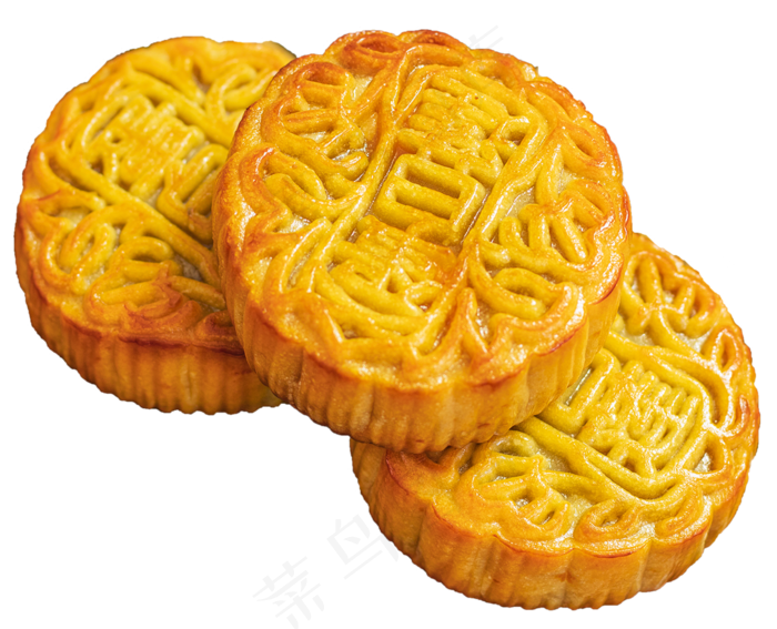 三个月饼(1235X1000(DPI:300))psd模版下载