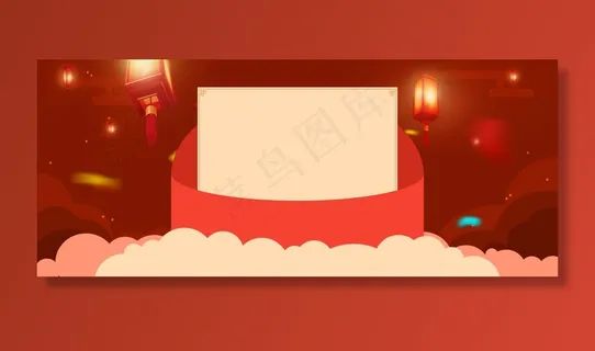 电商风2019年新年春节年货大街抢年货