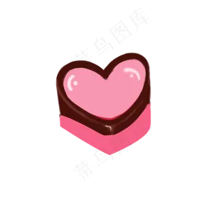 巧克力元素情人节巧克力七夕巧克