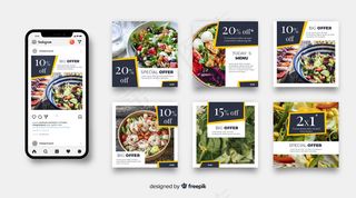 带照片的烹饪模板集