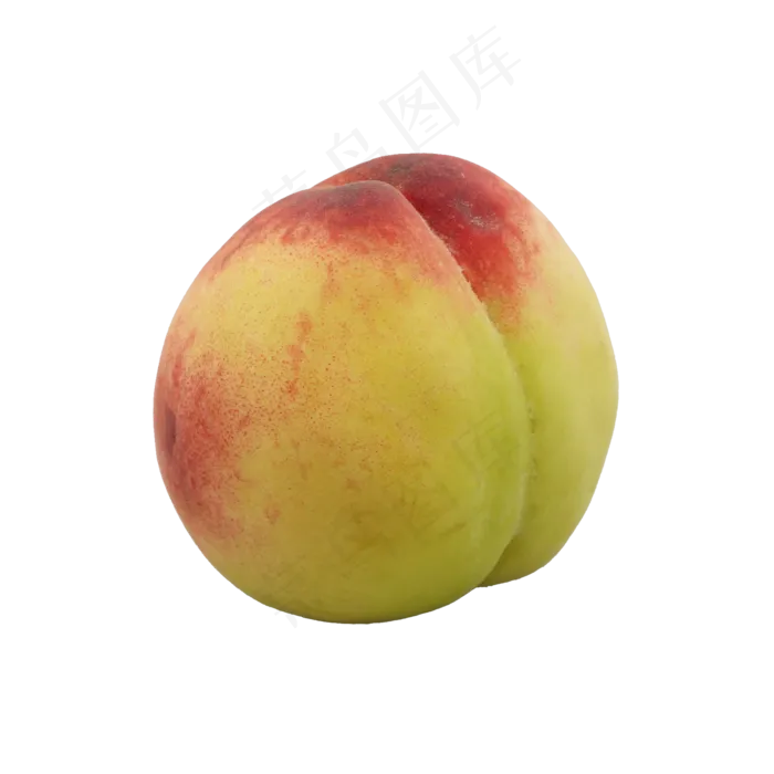 新鲜桃子毛桃(2000*2000px 300 dpi )