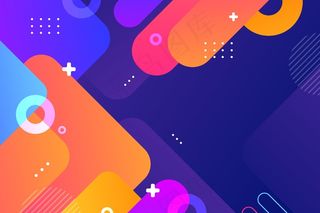 抽象彩色图形背景