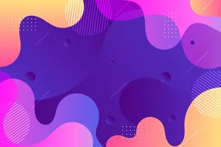 抽象波浪形背景