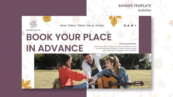 秋季音乐会横幅banner 秋季音乐会横幅banner