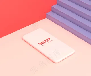 透视移动屏幕模型样机