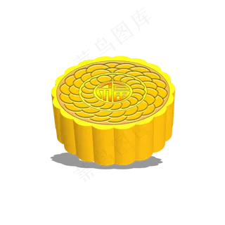 中秋节创意月饼可商用元素