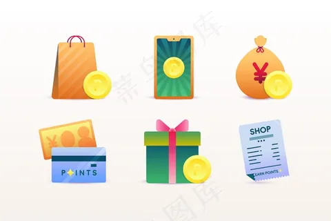 渐变细节点元素集合