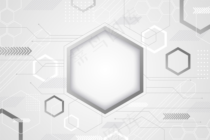 白色技术背景抽象风格