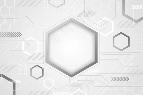 白色技术背景抽象风格