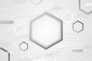 白色技术背景抽象风格
